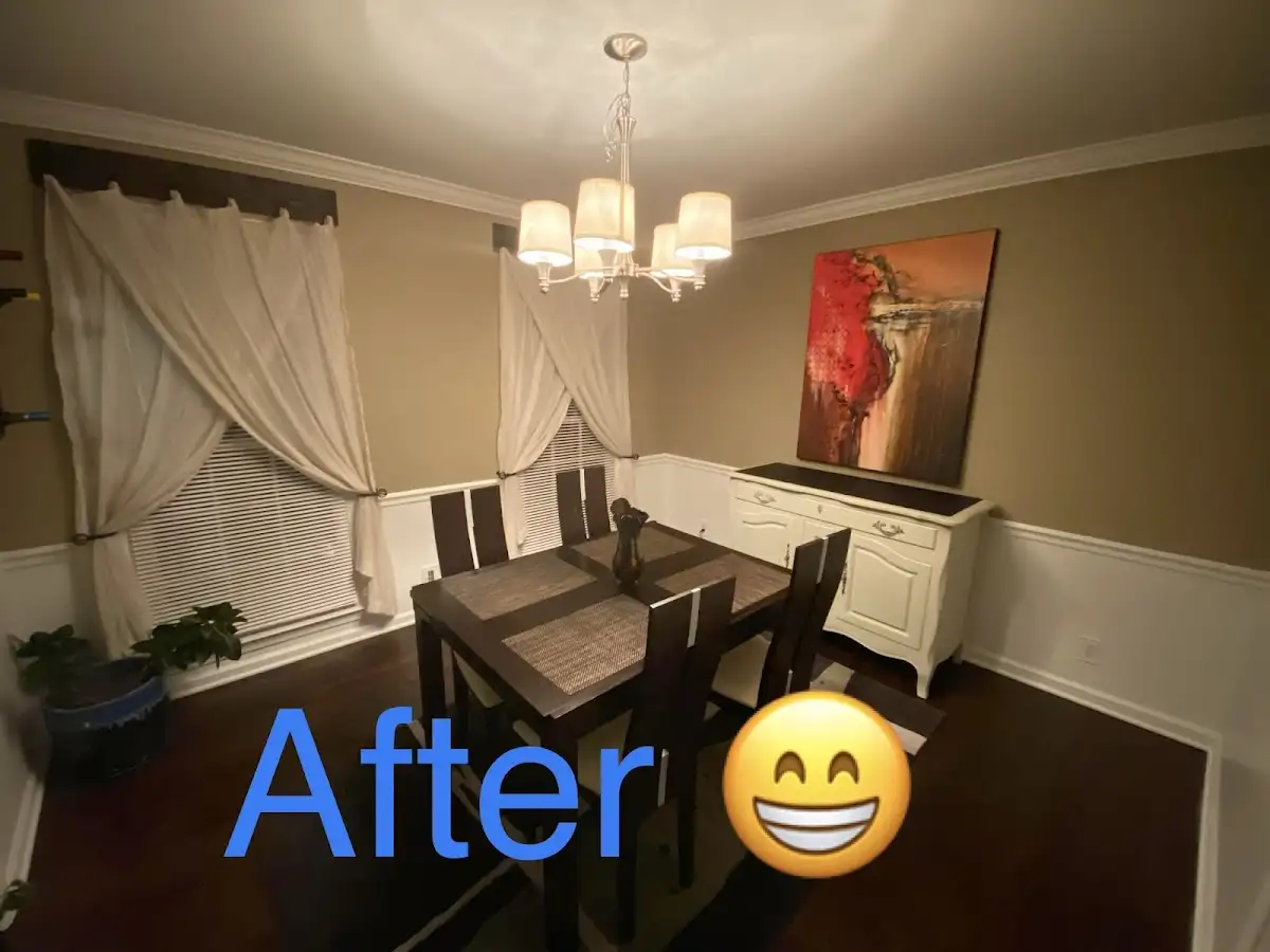 Professional dining room restoration after water damage in Florham Park